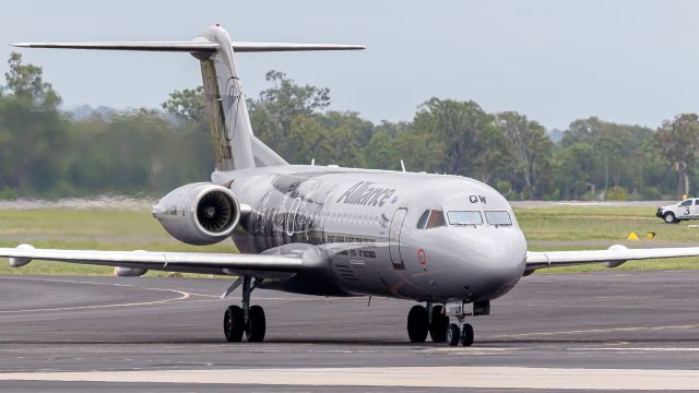 Fokker 70 (VH-QQW)