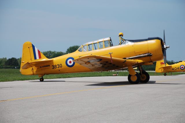 C-FRWN — - Part of a 4 Harvard display team @ Canadian Aviation Expo Oshawa, Ontario June 21/08.