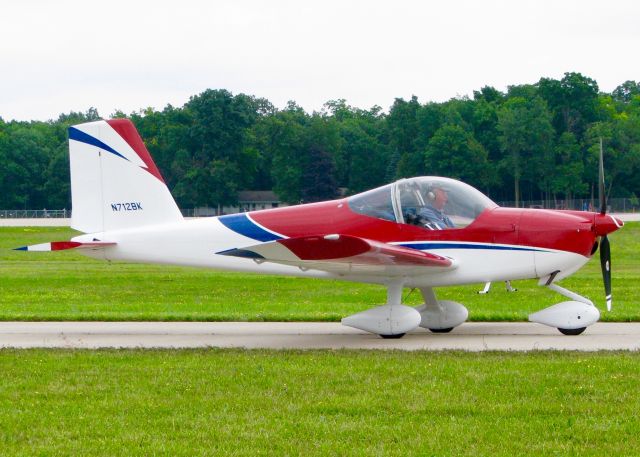 Vans RV-12 (N712BK) - At Oshkosh. 2010 Vans RV-12 