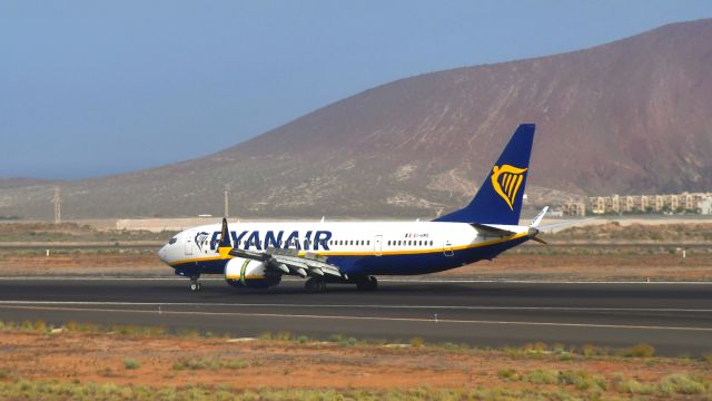 Boeing 737 MAX 8 (EI-HMX) - Ryanair Boeing 737-8200 MAX EI-HMX in Tenerife Sur