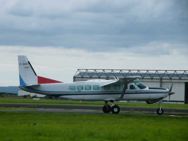 Cessna Caravan (C-GSGY) - C-GSGY CESSNA 208 B CARAVAN DEPARTING SHANNON ON   22-08-2011 TO EGPO