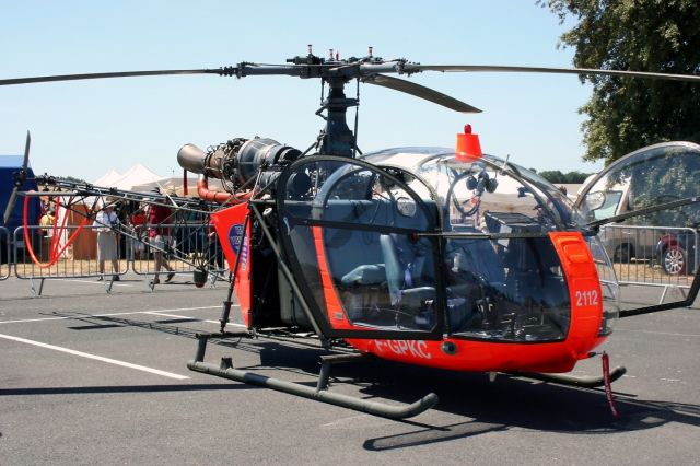 F-GPKC — - Aerospatiale SA-318C Alouette II Astazou - F-GPKC, Rochefort St Agnant AFB (LFDN-RCO) in may 2011