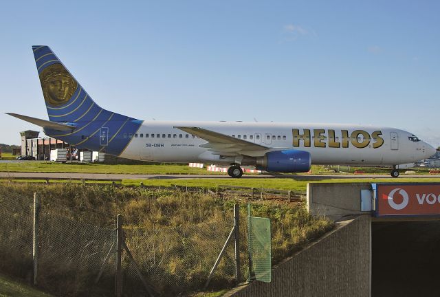 Boeing 737-800 (5B-DBH) - Helios Airways - Boeing 737-86N C/N 30806/790 - 5B-DBH - at Luton 2004-10-06.