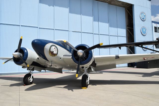 ETL1320 — - Beechcraft UC-45F Expeditor ETL-1320 of Fuerza Aerea Mexicana FAM (Mexican Air Force). Preserved in the Military Aviation Museum at Santa Lucia AB NLU/MMSM (03/2017).