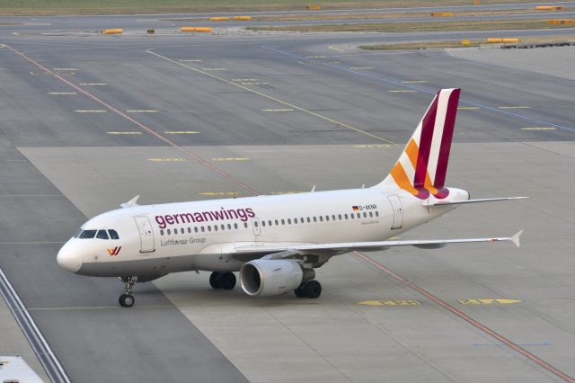 Airbus A319 (D-AKNR) - Germanwings Airbus A319-112 D-AKNR in Vienna 