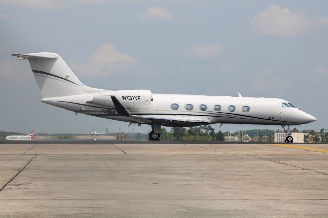 N131YF — - G450 sitting at the FBO at MCO.