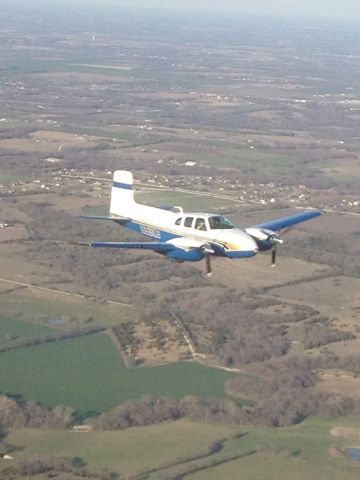 Beechcraft Twin Bonanza (N58KS) - KSWI back to KADS