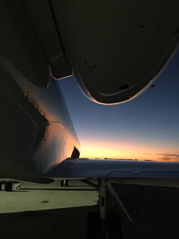 Gulfstream Aerospace Gulfstream IV (N814CP) - Sunset