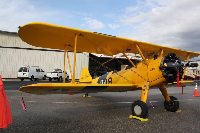 Boeing PT-17 Kaydet (N54087) - Boeing Stearman on static display during 2012 Florida International Airshow