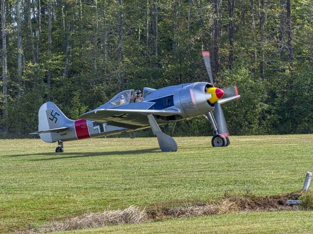 N190BR — - Focke Wolf FW190 replica at the Military Aviation Museum, Virginia Beach VA