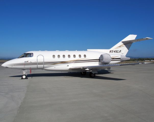 Hawker 1000 (N546LR) - A very good business jet with a stand up cabin.