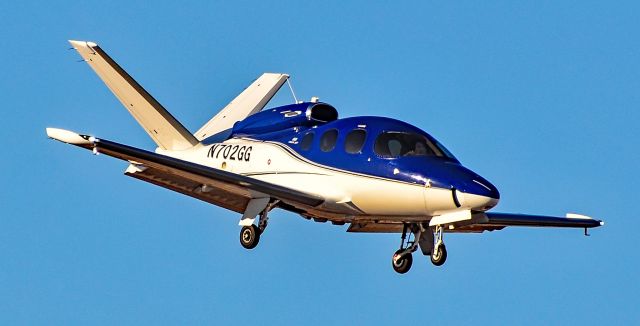 Cirrus Vision SF50 (N702GG) - N702GG Cirrus Vision SF50 s/n 0125 - MFR Year 2019 br /North Las Vegas Airport  KVGTbr /Photo: TDelCoro br /March 4, 2025