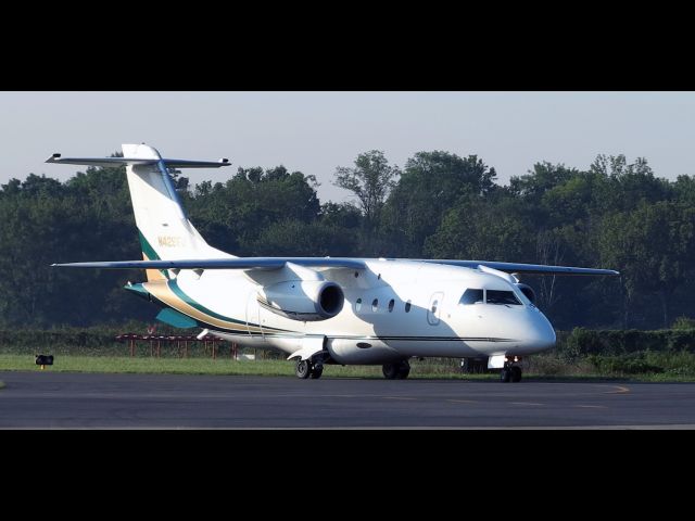 Fairchild Dornier 328JET (N429FJ) - After landing runway 23.