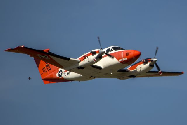 Beechcraft Super King Air 200 (16-1514) - TC-12B on departure. April 2013