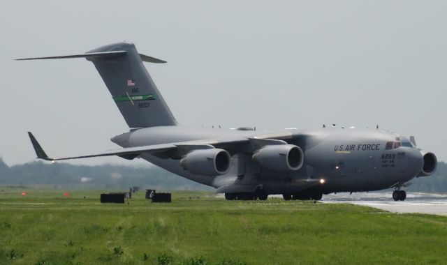 Boeing Globemaster III (08-8203) - C17 at IAG for the Thunder over Buffalo airshow!