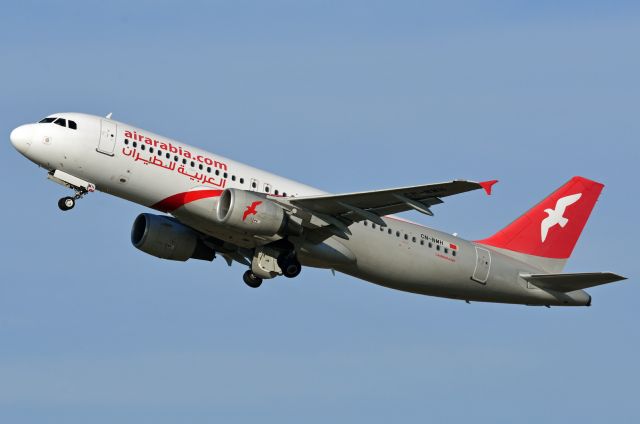 Airbus A320 (CN-NMH) - St. Magleby RWY22R