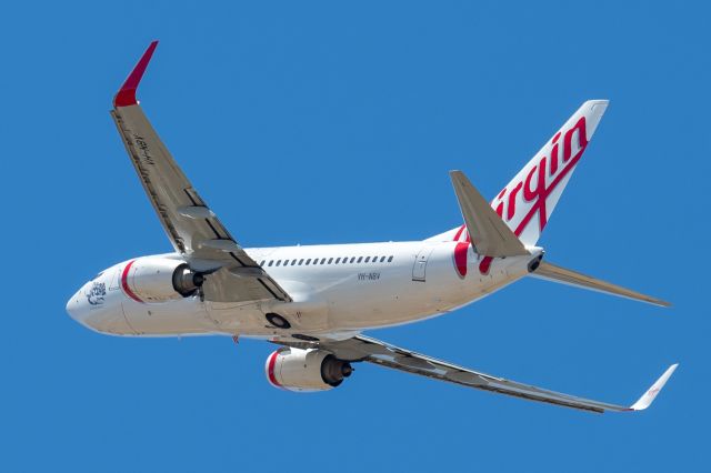 Boeing 737-700 (VH-NBV) - B737-7K2 cn 39446-3728. VOZ VH-NBV R03 departure YPPH 24 February 2023
