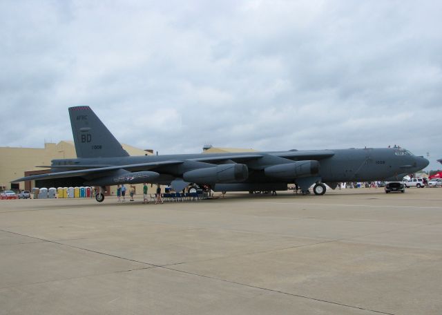 Boeing B-52 Stratofortress (61-0008) - At Barksdale Air Force Base.