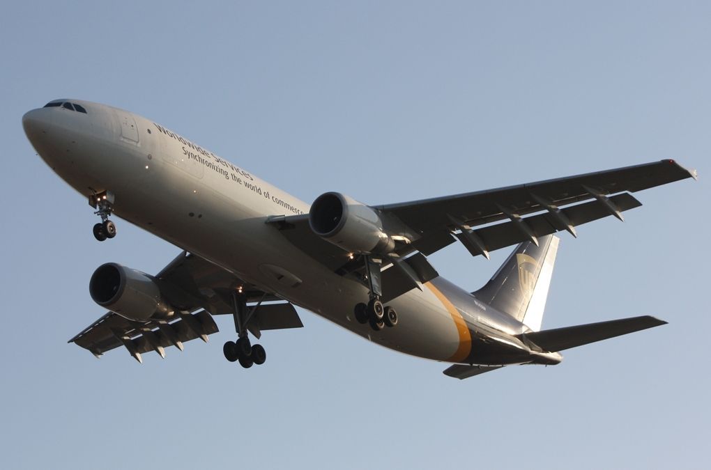 N143UP — - Early morning arrival of UPS Airbus A300 flight UPS1902 from Louisville Intl