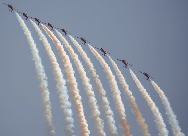 — — - Mather airshow, snowbirds