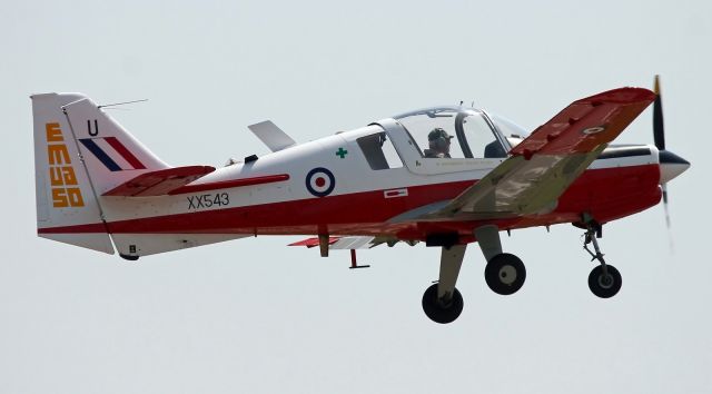 XX543 — - Departing the Waddington Air Show.