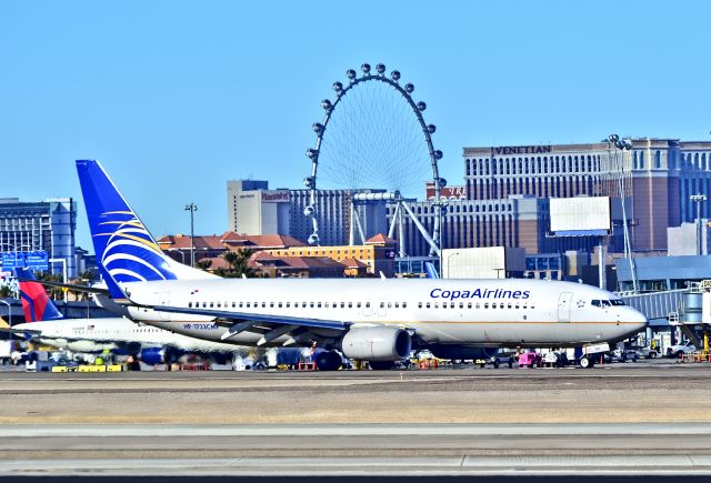 Boeing 737-800 (HP-1723CMP) - HP-1723CMP Copa Airlines 2011 Boeing 737-8V3 - cn 37959  - McCarran International Airport, Las Vegas - December 4, 2013br /TDelCoro