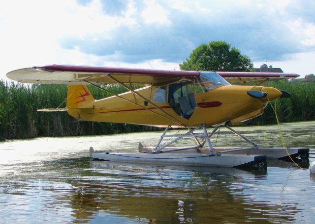 Piper L-21 Super Cub (N577PJ) - At Oshkosh. 2012 Piper PA-18 Super Cub Replica