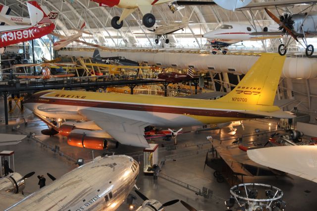 Boeing 707-100 (N70700) - A truly historic aircraft.