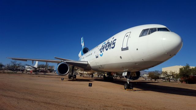 McDonnell Douglas DC-10 (N220AU) - The old Orbis Flying Eye Hospital DC-10 that was retired about 3yrs. ago.br / Now residing at the Pima air and space museum in Tuscon AZ.