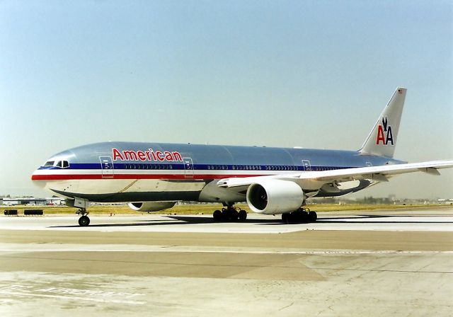 Boeing 777-200 (N774AN) - KSJC - Narita bound 777 taxis to 30L at SJC