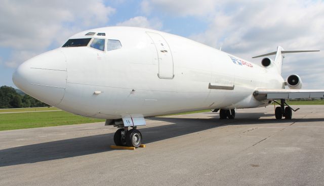 BOEING 727-200 (N216WE) - An IFL Group Boeing 727-200 on the ramp at Anniston Regional Airport, AL - August 5, 2017.