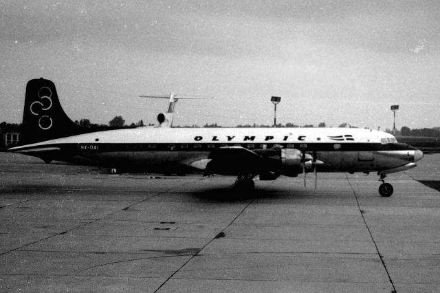 Douglas DC-6 (SX-DAI) - 1966 at Düsseldorf (EDDL)
