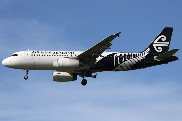 Airbus A320 (ZK-OJS) - on 4 May 2019