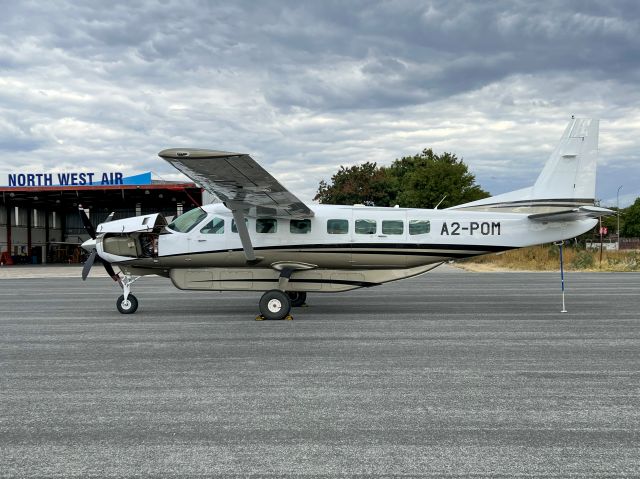 Cessna Caravan (A2-POM) - At Maun, Botswana. 19-MAY-2022.