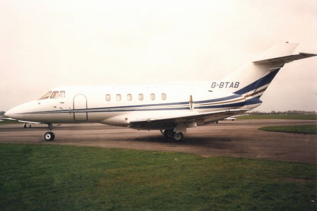 Hawker 800 (G-BTAB) - Seen here in Mar-01.br /br /Transferred to USA 18-Oct-05 as N757BL,br /then reregistered N800PZ 6-Jun-16.