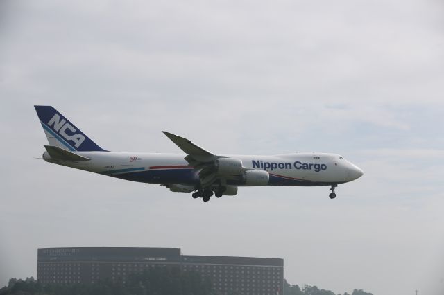 BOEING 747-8 (JA15KZ) - 25 September 2016:ANC-NRT.