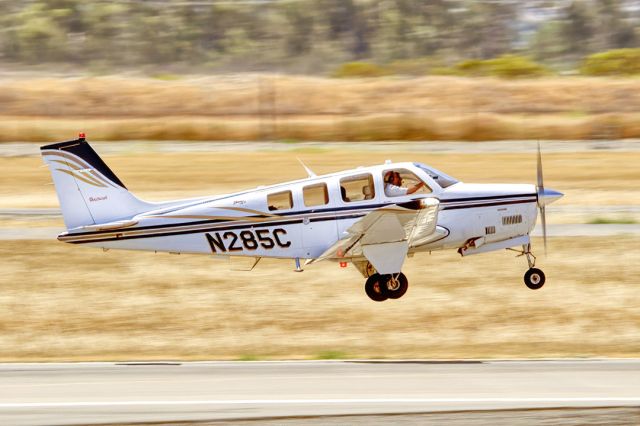 Beechcraft Bonanza (36) (N285C) - Raytheon Beechcraft A36 Bonanza at Livermore Municipal Airport. July 2021