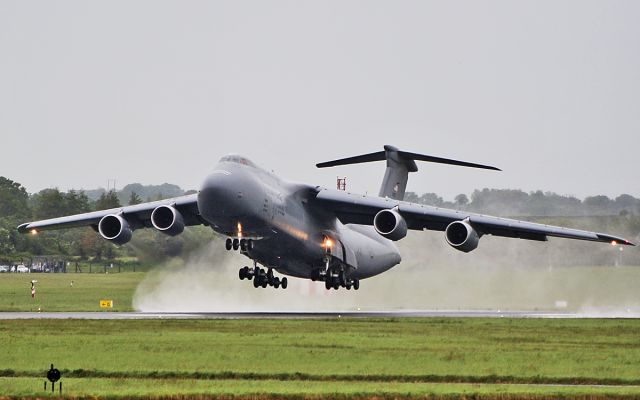 LOCKHEED C-5 Super Galaxy (85-0004) - rch507 usaf c-5m galaxy 85-0004 dep shannon 3/6/19.