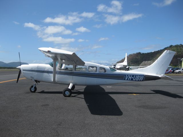 Cessna T207 Turbo Stationair 8 (VH-UBW) - Barrier Aviation, Cairns International Airport, Queensland