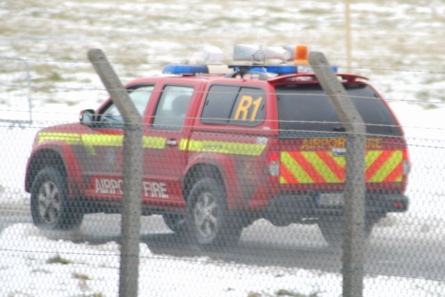 RESCUE1 — - Taxing, I threw this one in for good mesure, the poor fella driving this unit had his heart broken on Sunday morning last, making sure the runway was safe.