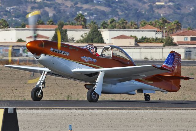 N151WR — - TM-1 THUNDER MUSTANG taxiing at Camarillo Airport.