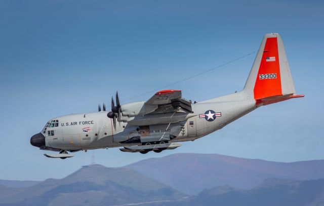 Lockheed C-130 Hercules (73-3300) - Arriving from NFFN (Nadi) for the 2021-2022 Deep Freeze season. A ten day trip from Schenectady.