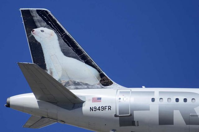Airbus A319 (N949FR) - Frontier Airbus A319-111 N949FR Erma at Phoenix Sky Harbor International Airport on March 6, 2015.