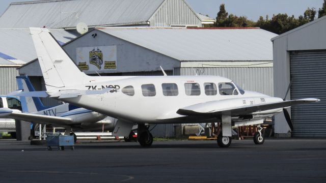 Piper Navajo (ZK-NSP) - A blank Chieftain.