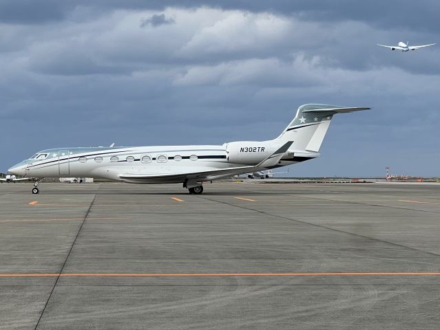 Gulfstream Aerospace Gulfstream G650 (N302TR) - No location as per request of the aircraft owner. Far from home though... 6 FEB 2022.