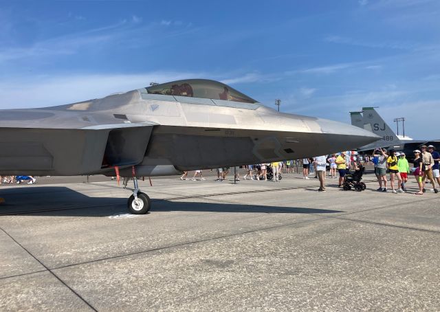 Lockheed F-22 Raptor (09-4031) - F-22 Raptor on display at the 2024 Charleston Air Show