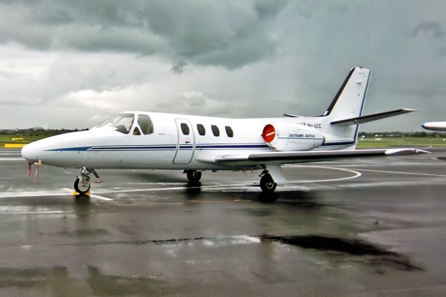 Vans RV-9 (VH-UCC) - CESSNA 500 CITATION - REG : VH-UCC (CN 500-0142) - ADELAIDE SA. AUSTRALIA - YPAD 35MM SLIDE CONVERSION USING A LIGHTBOX AND A NIKON P80 DIGITAL CAMERA IN THE MACRO MODE. 12/3/1984