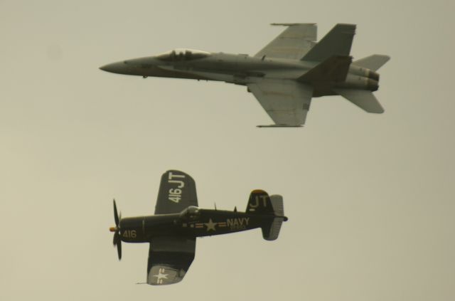 McDonnell Douglas FA-18 Hornet — - Photo was taken at the 2011 Great Georgia Airshow.