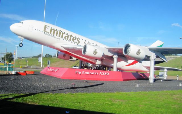 Airbus A380-800 — - Miniature A380 at Heathrow