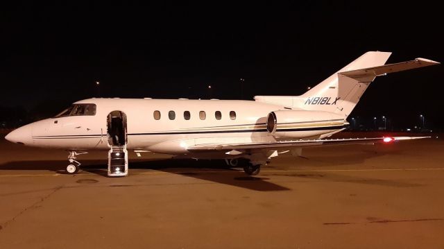 Hawker 800 (N818LX) - M&N EQUIPMENT LLC